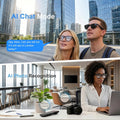 AI Smart Glasses | 8MP HD Camera, Real-Time Translation & ChatGPT AI Assistant